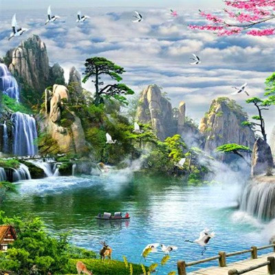 微信头像山水风景图片