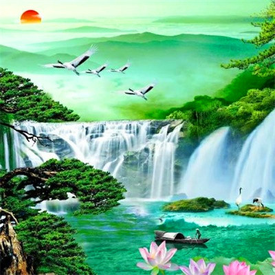 微信头像山水风景图片