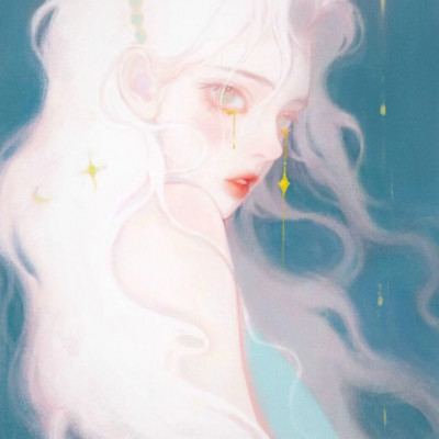 高级头像ins质感女动漫图片