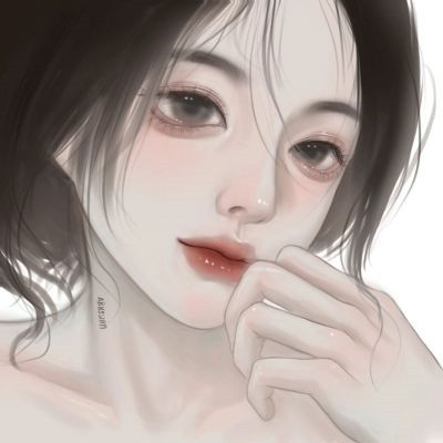 高级头像ins质感女动漫图片