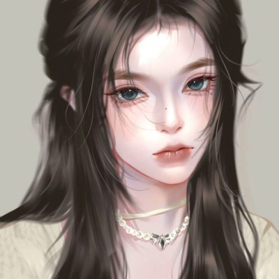 高级头像ins质感女动漫图片