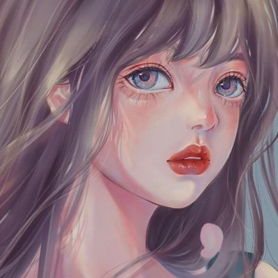 高级头像ins质感女动漫图片