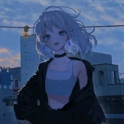漫画头像女ins高级质感高清图片