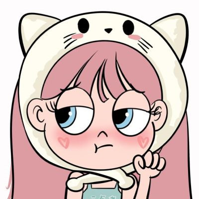 漫画头像女ins高级质感高清图片