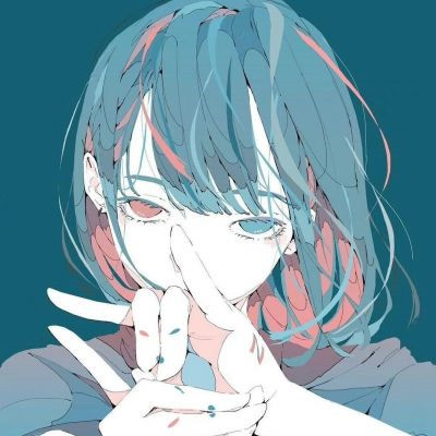 漫画头像女ins高级质感高清图片