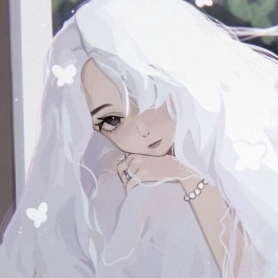 漫画头像女ins高级质感高清图片