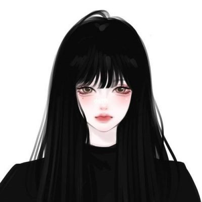 漫画头像女ins高级质感高清图片