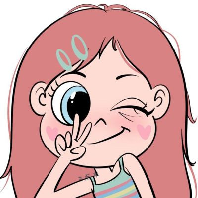 漫画头像女ins高级质感高清图片