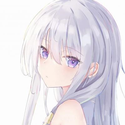 漫画头像女ins高级质感高清图片