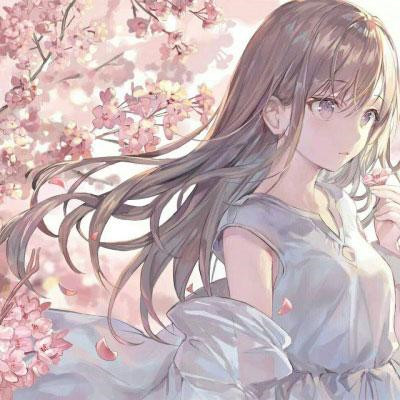 漫画头像女ins高级质感高清图片