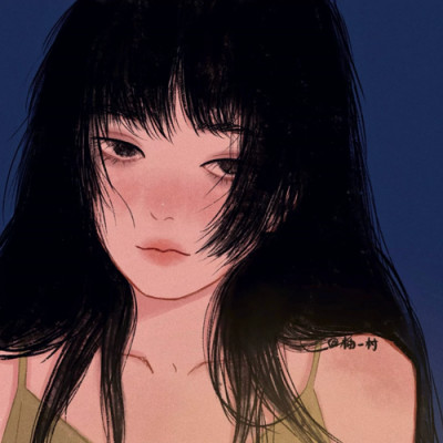 漫画头像女ins高级质感高清图片