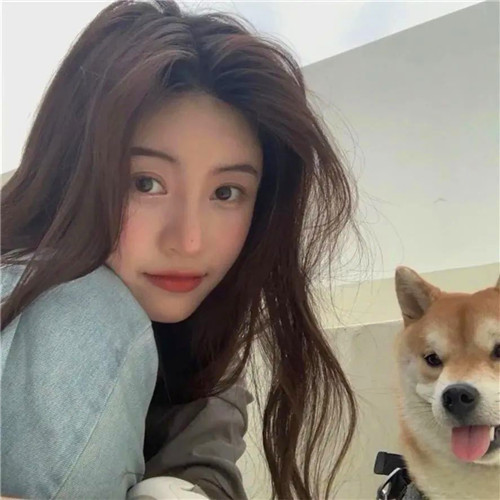 ins风高级质感女头像图片