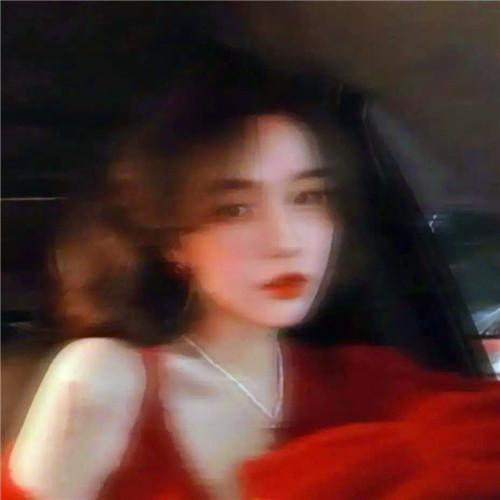 ins风高级质感女头像图片