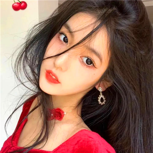 ins风高级质感女头像图片