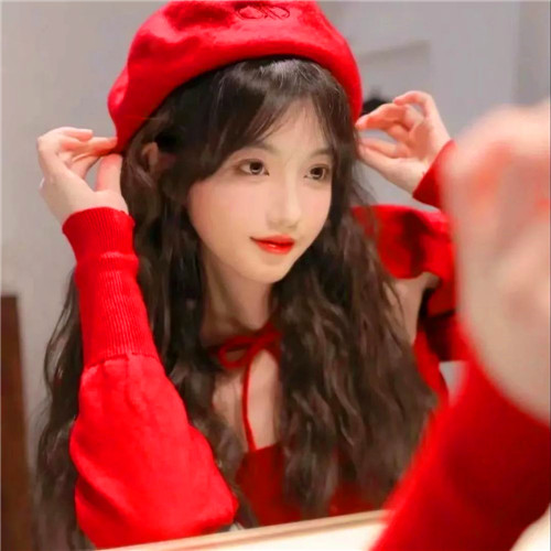 ins风高级质感女头像图片