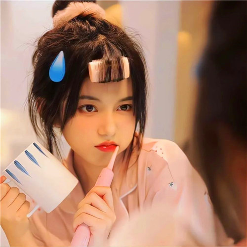 ins风高级质感女头像图片