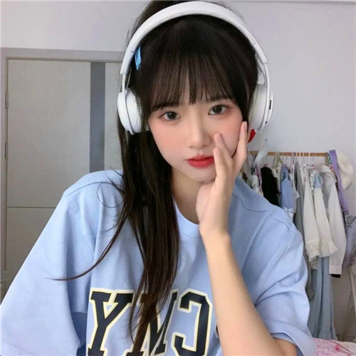 ins风高级质感女头像图片