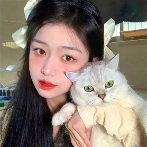 ins风高级质感女头像图片