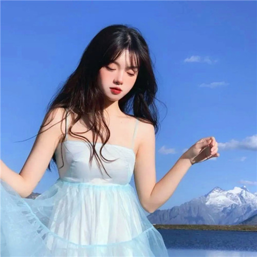 ins风高级质感女头像图片