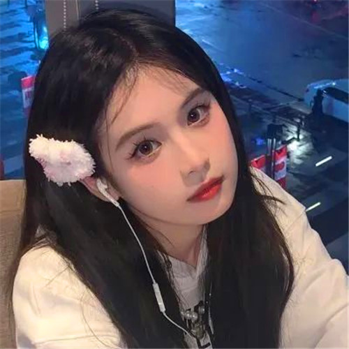 ins风高级质感女头像图片