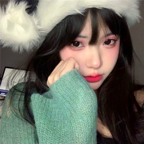 ins风高级质感女头像图片