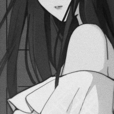 女头像ins高级质感黑白动漫