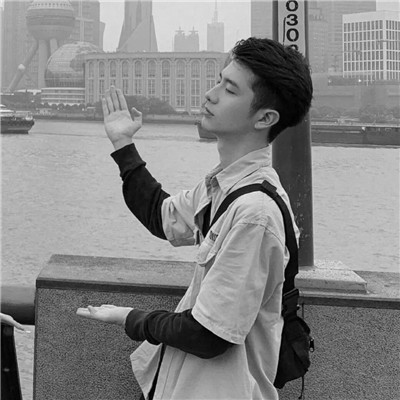 情侣微信头像ins高级质感黑白