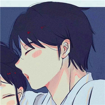 超火ins风情侣头像图片