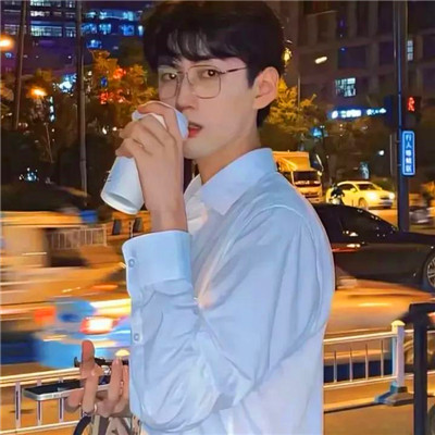 超火ins风情侣头像图片