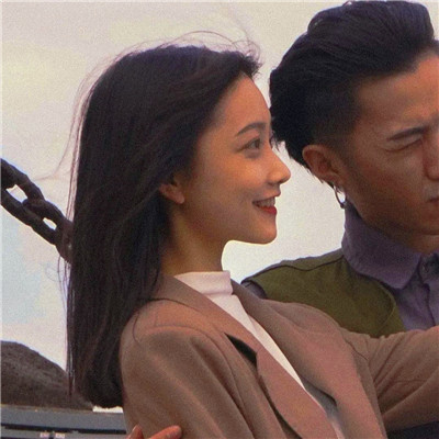 超火ins风情侣头像图片
