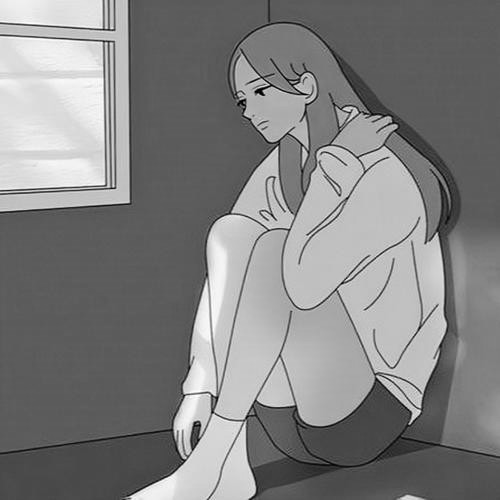 头像黑白图片2025最火爆女生伤感