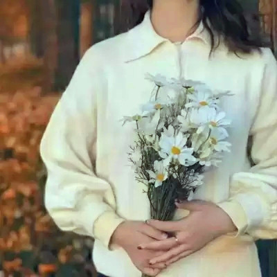 适合女生的小雏菊花图片头像