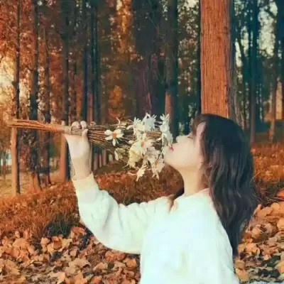适合女生的小雏菊花图片头像