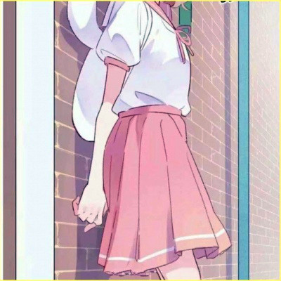JK漫画女生头像图片
