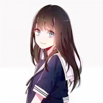JK漫画女生头像图片