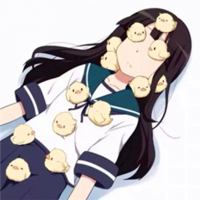 JK漫画女生头像图片
