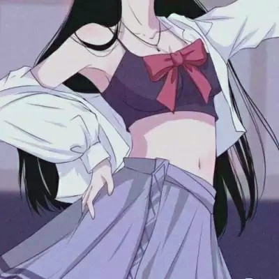 JK漫画女生头像图片