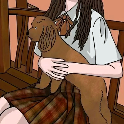 JK漫画女生头像图片
