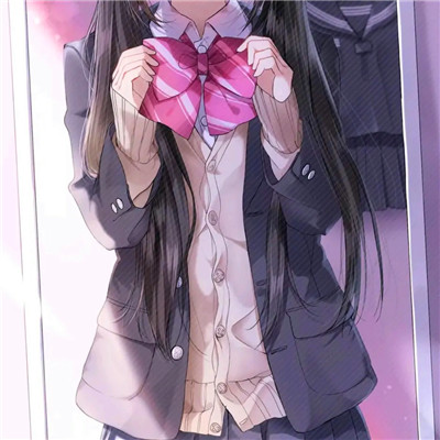 JK漫画女生头像图片