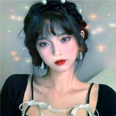 少女心爆棚的可爱头像真人图片