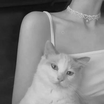 ins黑白女生部位头像图片