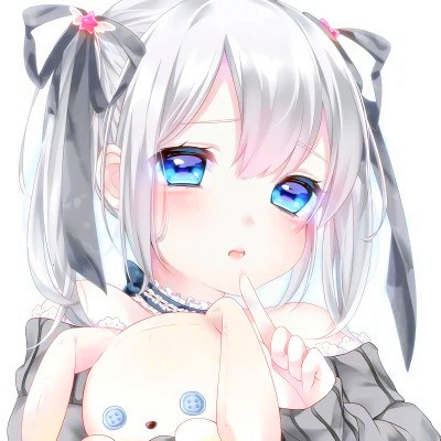 动漫女生头像呆萌可爱的萌妹子图片