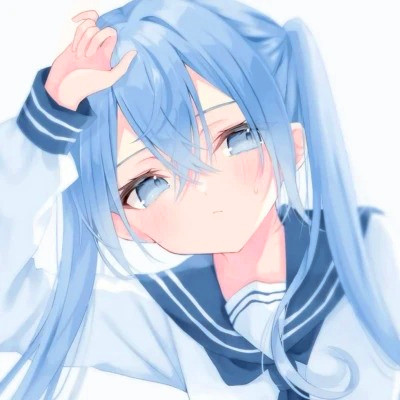 动漫女生头像呆萌可爱的萌妹子图片