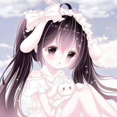 动漫女生头像呆萌可爱的萌妹子图片