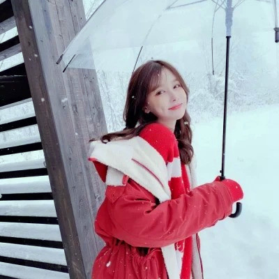 真人可爱小清新女生头像图片
