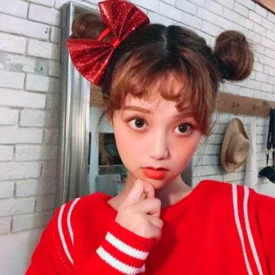 真人可爱小清新女生头像图片