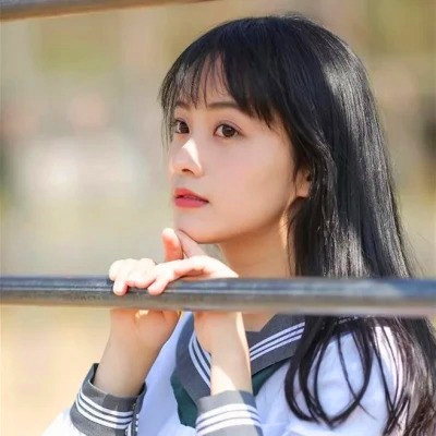 真人可爱小清新女生头像图片
