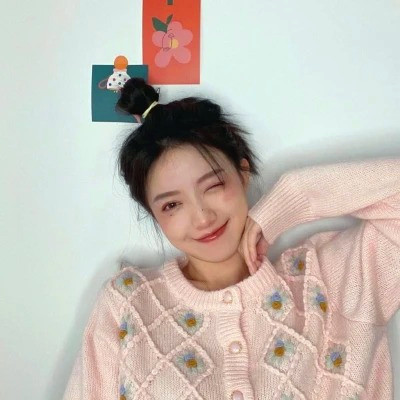 真人可爱小清新女生头像图片