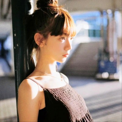 真人可爱小清新女生头像图片