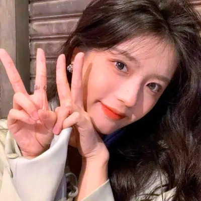 真人可爱小清新女生头像图片